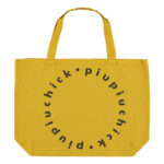 XL logo bag | Yellow mustard_piupiuchick_1