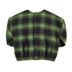 Flannel blouse | Green & black checkered_piupiuchick_1