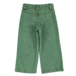 Flare trousers | Washed green denim_piupiuchick_1