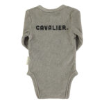 Baby long sleeve body | Grey cavalier print_piupiuchick_1