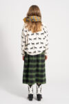 Long flannel skirt | Green & black checkered_piupiuchick_1