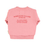 Sweatshirt | Pink multicolor house print_piupiuchick_baby_1