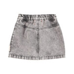 Short skirt | Washed black denim_piupiuchick_1