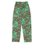 Trousers _ Green w_ flowers allover_sisters_1