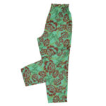 Trousers _ Green w_ flowers allover_sisters_1