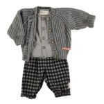Trousers | Black & grey vichy_piupiuchick_baby_1