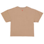 T-shirt w_ short sleeves | Light brown w_ tomato print_1