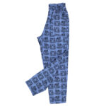 Trousers | Blue w_ tigers allover_1