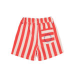 boy shorts | white & red stripes_1