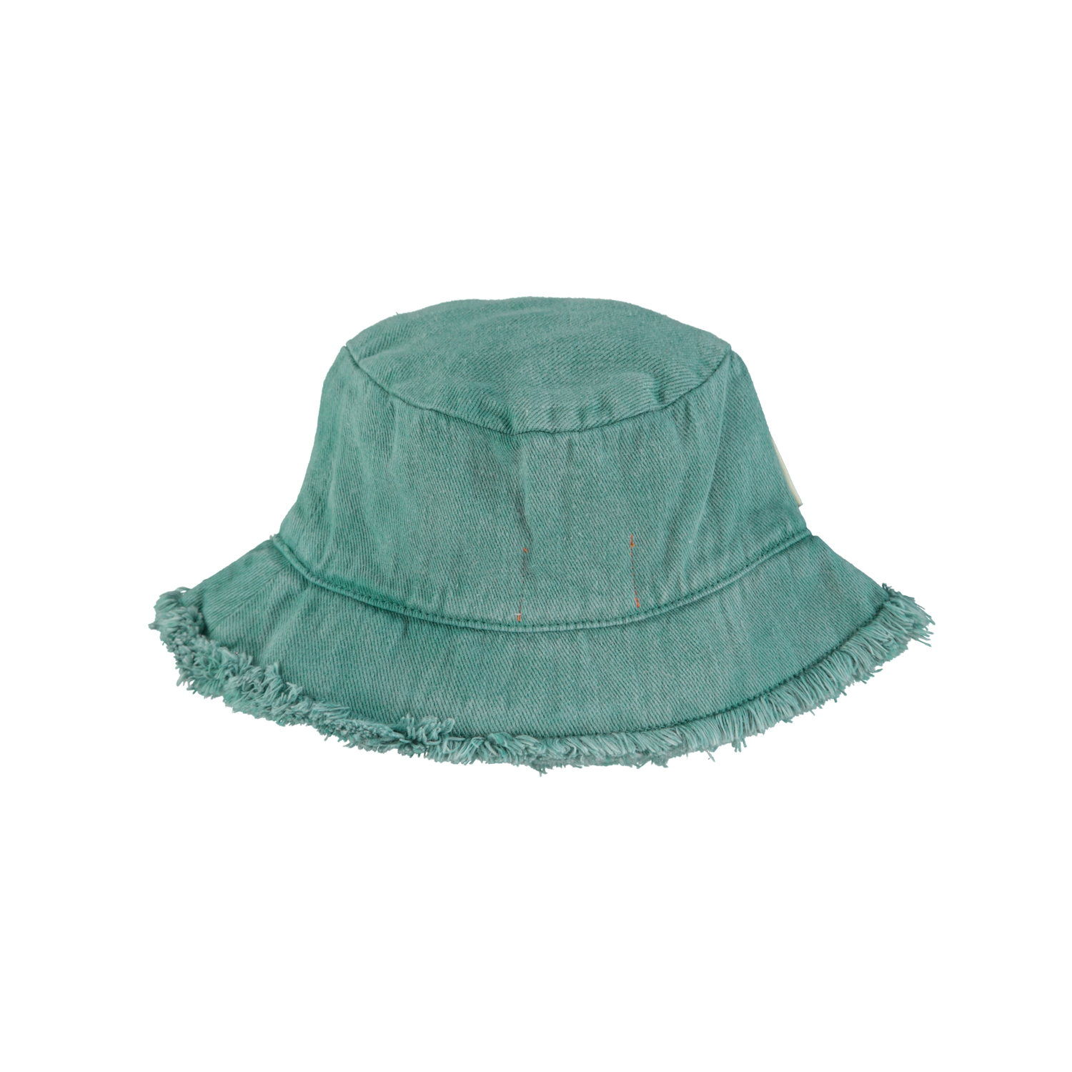 hat | green w_ multicolor wave print_2