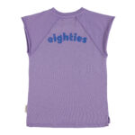 t-shirt dress | purple w_ multicolor wave print_1