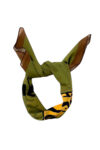 _Chiffon bandana | Olive green w: tiger print_piupiuchick_1
