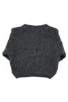 _Knitted sweater | Grey & green stripes_piupiuchick_1