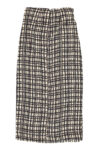 Long wrap skirt | Black & ecru_sisters department_1
