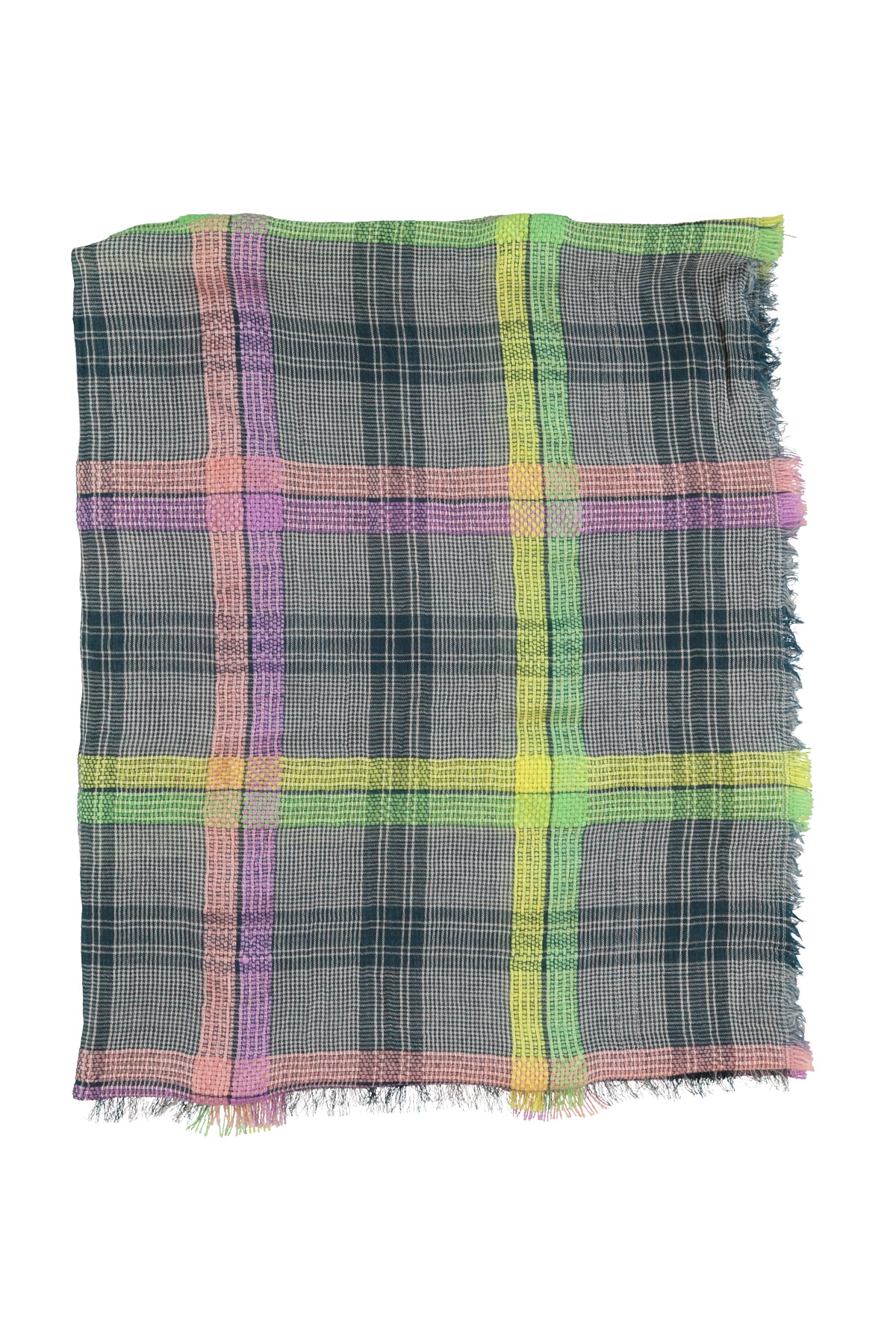 Scarf |Multicolor checkered_sisters department_3