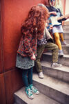 _Sweatshirt | Green w: rock & roll print_piupiuchick_1