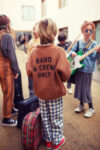 _Knitted cardigan | Brown w: band & crew only print_piupiuchick_1