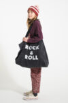 _XL bag | Faded black w: rock & roll print_piupiuchick_1