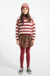 _Knitted sweater | Bordeaux & light pink stripes_piupiuchick_1