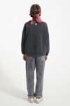 _Sweatshirt |Faded black w: Jimi Hendrix print_piupiuchick_1