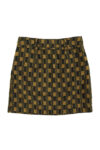 Short skirt | Green & black squares_sisters department_1