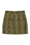 Short skirt | Yellow w: animal print_sisters department_1 2