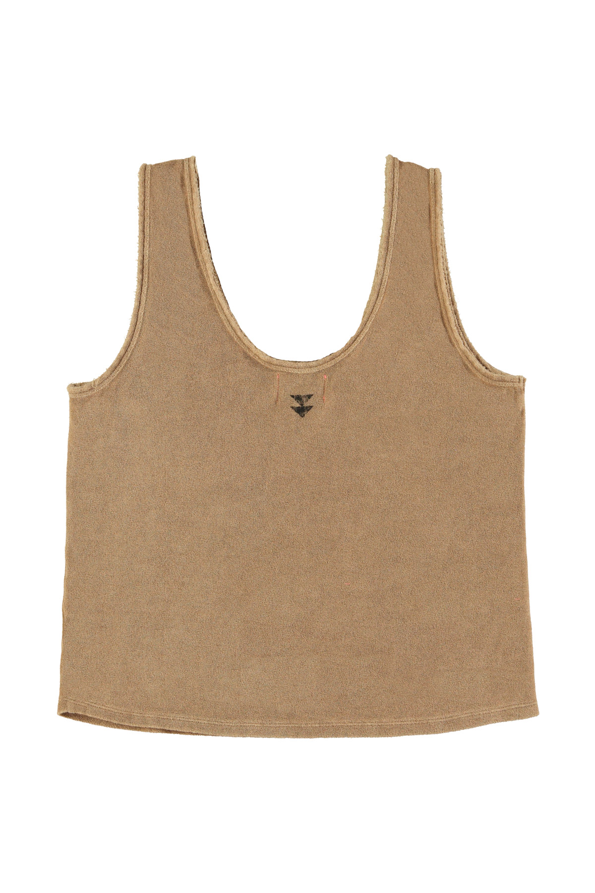 _Sleeveless top w: v-neck | Brown w: pizza takeaway print _sisters department_2