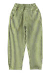unisex trousers | green w: indigo stripes_piupiuchick_3