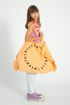 1.XL logo bag w: frills | peach_piupiuchick