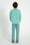 1.sweatshirt | turquoise w: peace print_piupiuchick