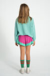 1.sweatshirt | turquoise w: peace print_piupiuchick