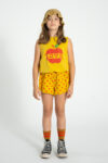 1.sleeveless top | mustard w: apple print_piupiuchick