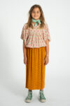 1.cropped blouse w: baloon sleeves | light yellow w: cherries allover_piupiuchick