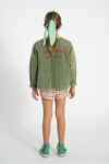 1.Paded jacket | washed green w: piupiuchick print_piupiuchick