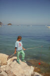 1.short sleeve sweatshirt | blue w: A print_piupiuchick