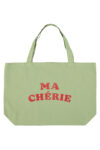 1.XL bag | light olive w: cherry print_piupiuchick