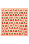 1.silky bandana | coral w: cherries allover_piupiuchick