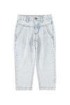 1.mom fit trousers | washed light blue denim_piupiuchick