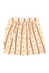 1. Short skirt | Ecru w: vintage flowers_sisters department_1
