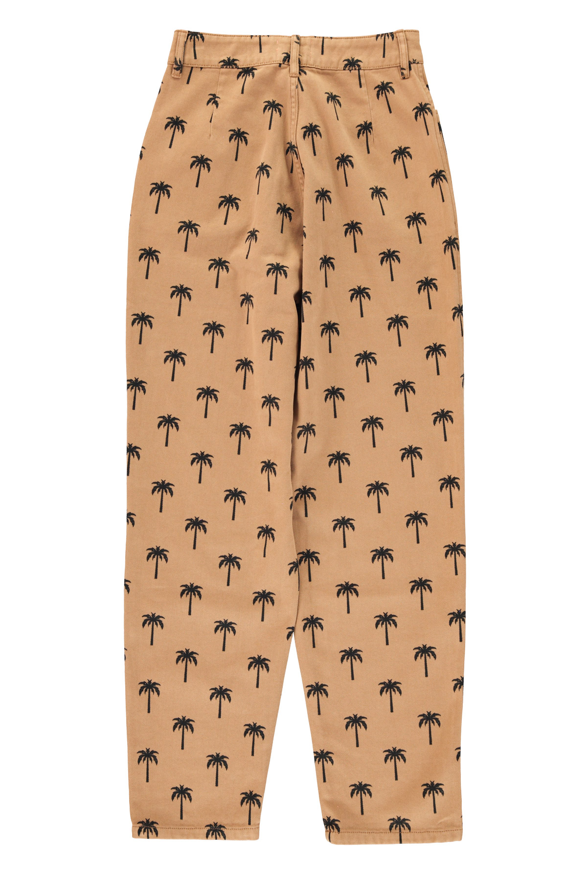 3. Trousers | Brown w: palm trees_sisters department_3