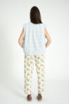 1. Trousers | Ecru w: mustard flowers_sisters department_1