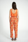 2.Trousers | Red w: floral print_sisters department