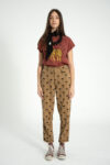 2. Trousers | Brown w: palm trees_sisters department_2