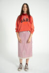 1. Sweatshirt | Washed red w: baby print_sisters department_1