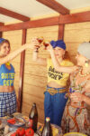 3.Trousers | Blue w: animal print_sisters department