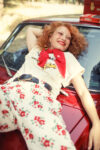 1. T-shirt w: short sleeves | Ecru w: choreographer print_sisters department_1