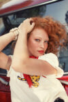 1. T-shirt w: short sleeves | Ecru w: choreographer print_sisters department_1