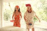 1. Sleeveless blouse | Ecru w: vintage flowers_sisters department_1