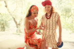 1. Sleeveless blouse | Ecru w: vintage flowers_sisters department_1