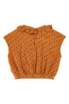 1.sleeveless top w:collar | camel w: black hearts allover_piupiuchick